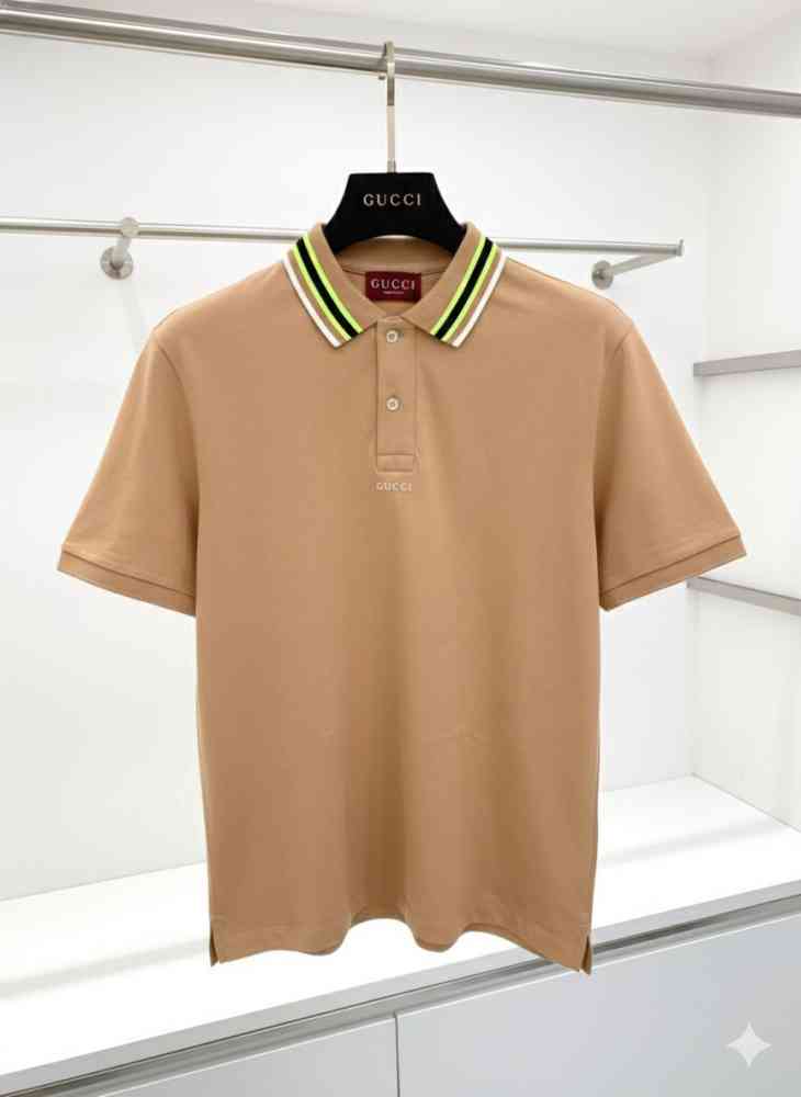 Gucci Brown Premium Quality Polo T-shirt-1