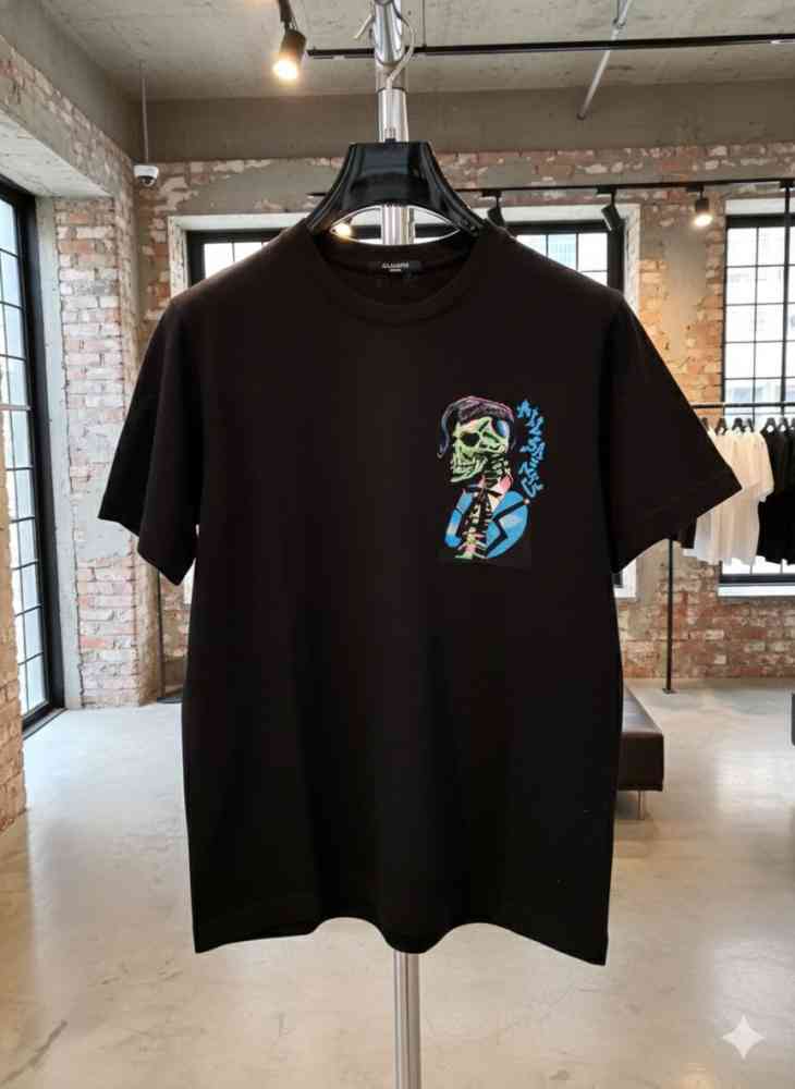 All Saints Black Premium Quality T-shirt-1
