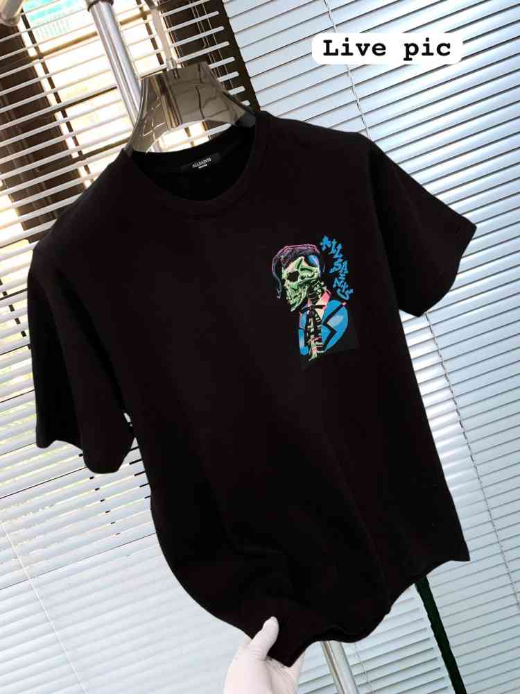 All Saints Black Premium Quality T-shirt-4