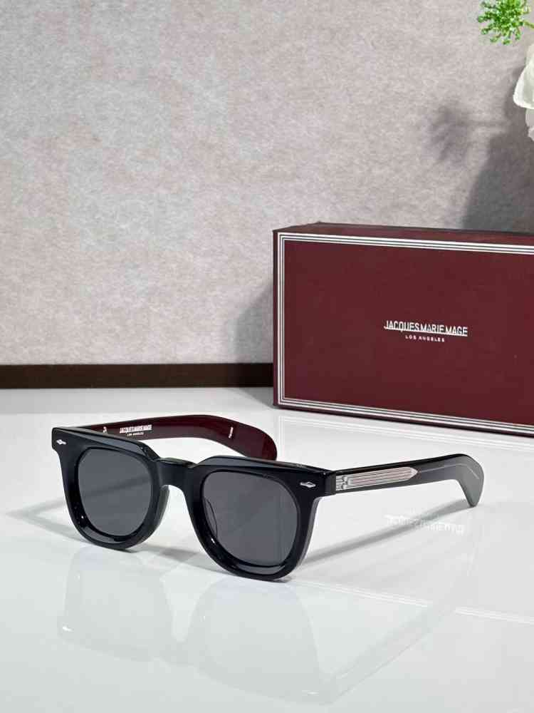 Black Jacques Marie Mage Pink Luxury Sunglasses