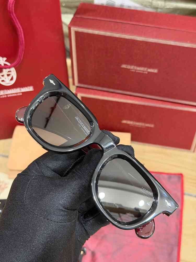 Jacques Marie Mage Black Luxury Sunglasses-1