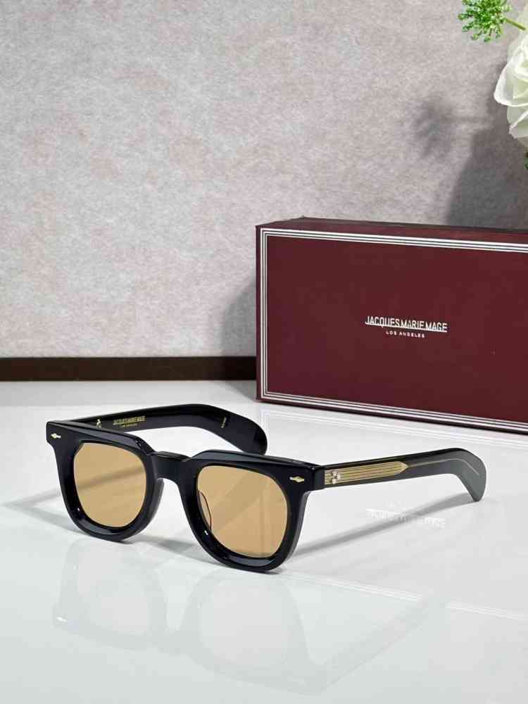 Brown Jacques Marie Mage Pink Luxury Sunglasses