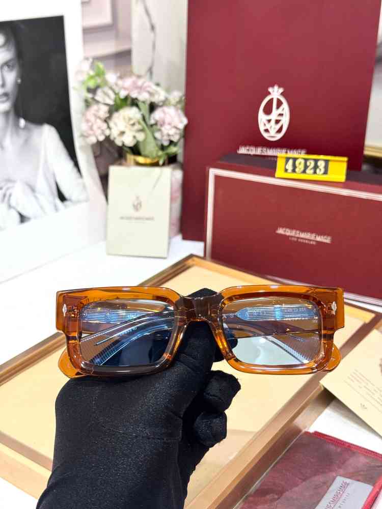 Jacques Marie Mage Blue Luxury Sunglasses-thumb-1