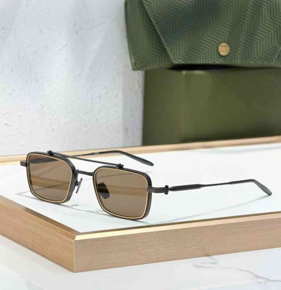 Brown Akoni Eclipse Blue Premium Sunglasses