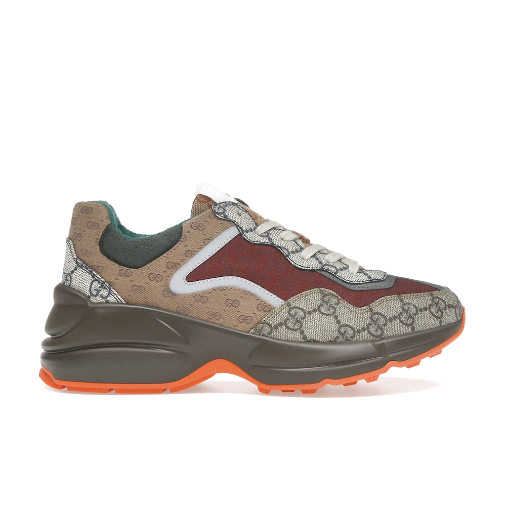Women's GG Brown Trainer Sneaker-thumb-0