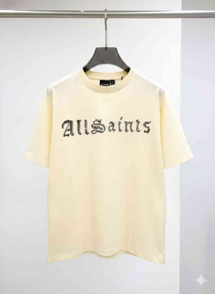 All Saints Cream Premium Quality T-shirt-1
