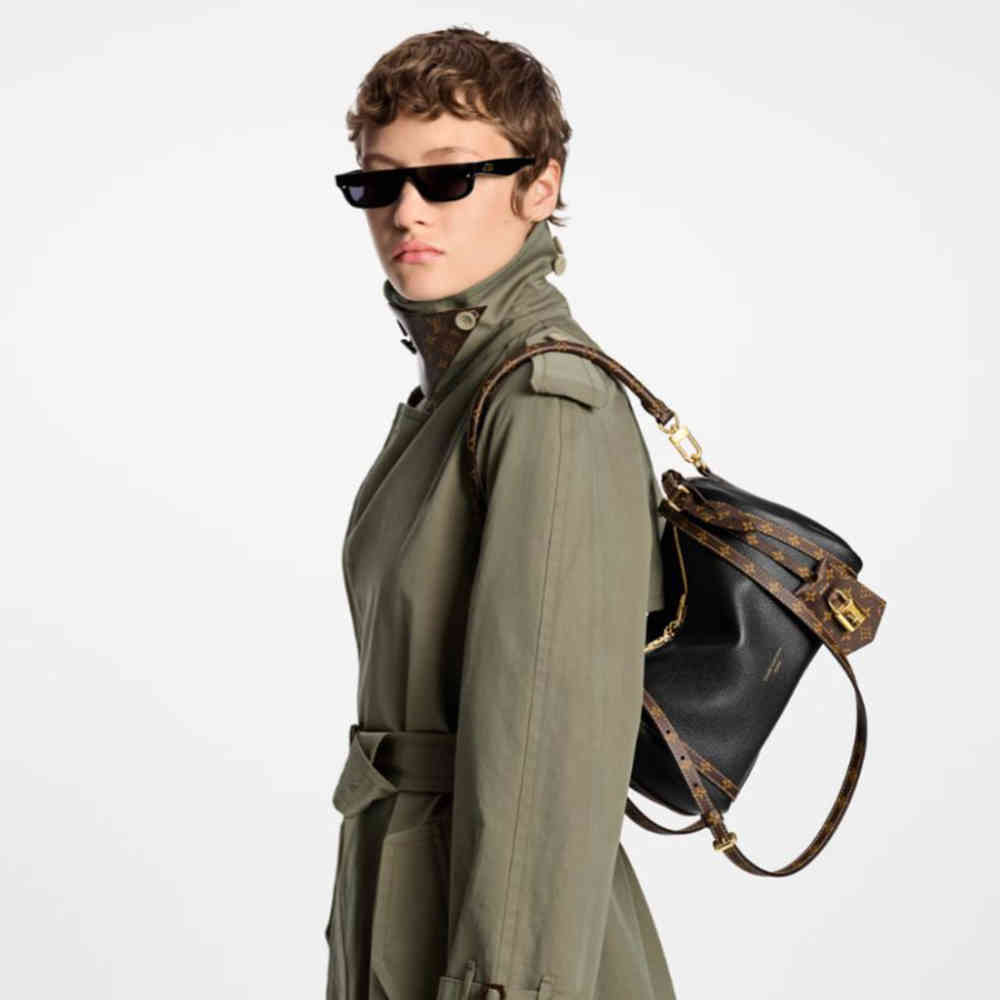 Louis Vuitton Black Express Pm Bowling Shoulder Bag-2