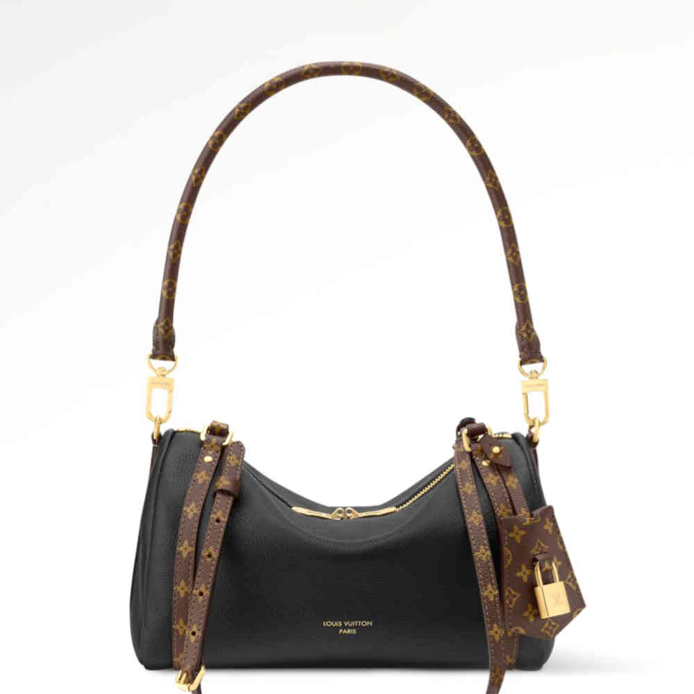 Black Louis Vuitton Beige Express Pm Bowling Shoulder Bag