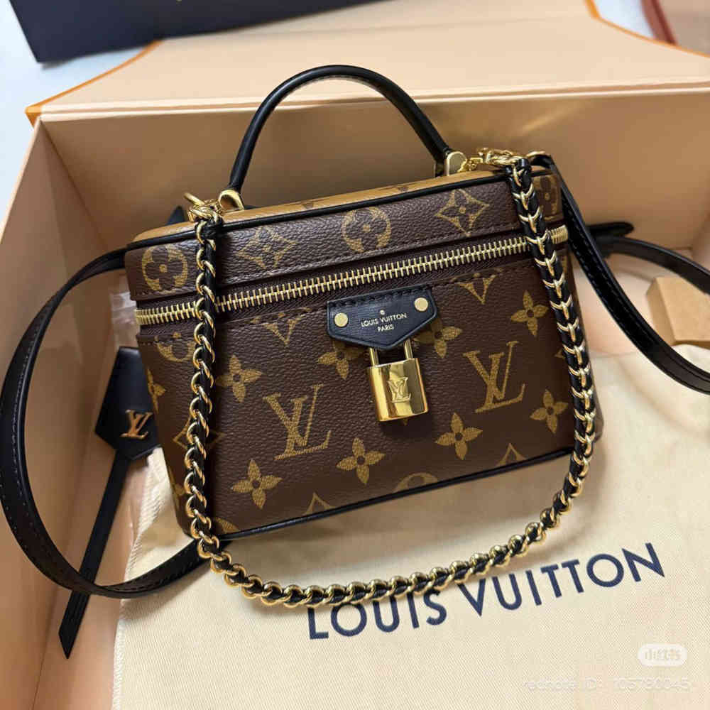 Louis Vuitton Vanity Brown PM Bag-thumb-1