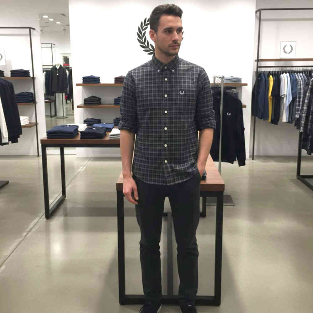 Fred Perry Black Premium Quality Shirt-3