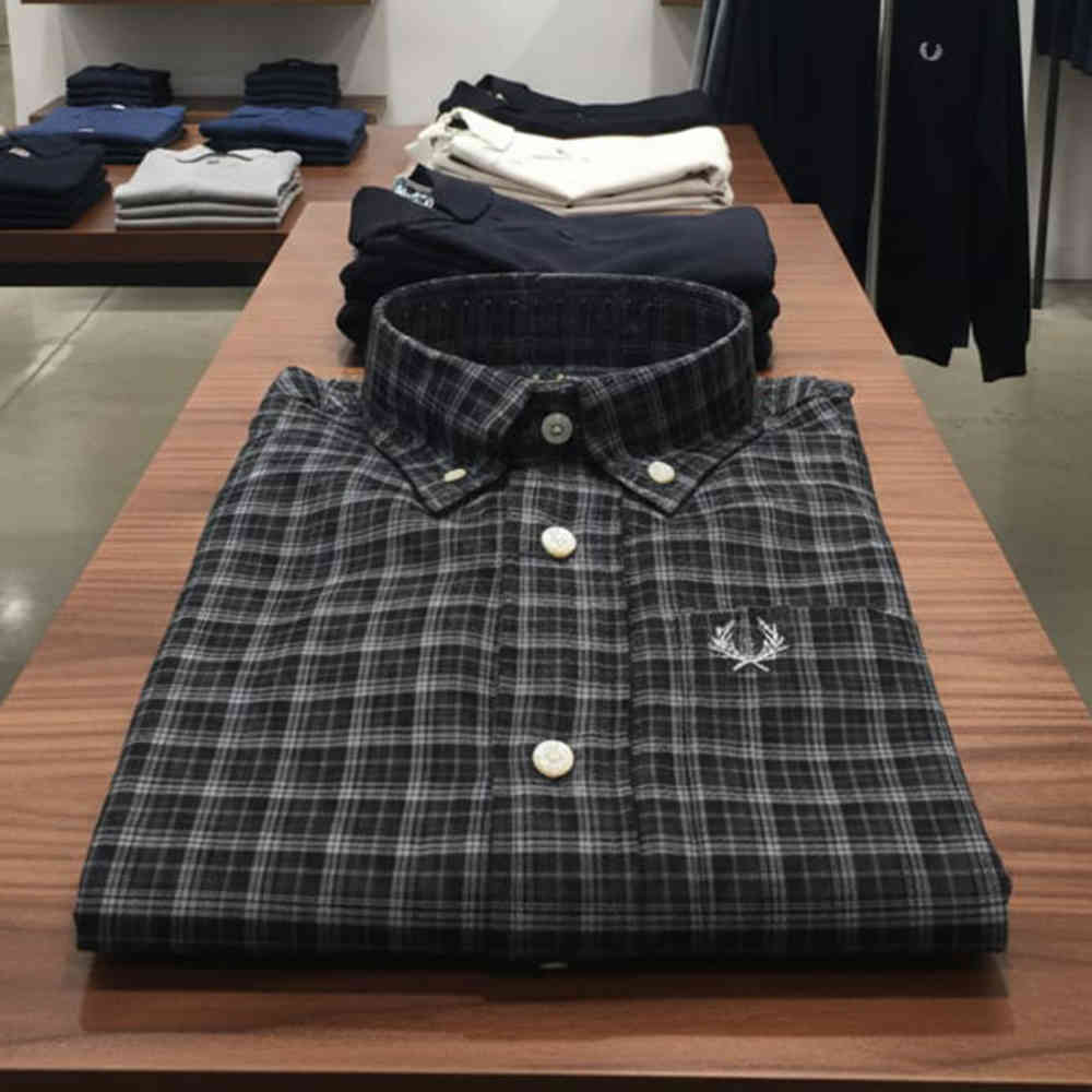 Fred Perry Black Premium Quality Shirt-2