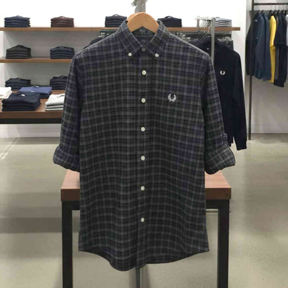 Fred Perry Black Premium Quality Shirt-1