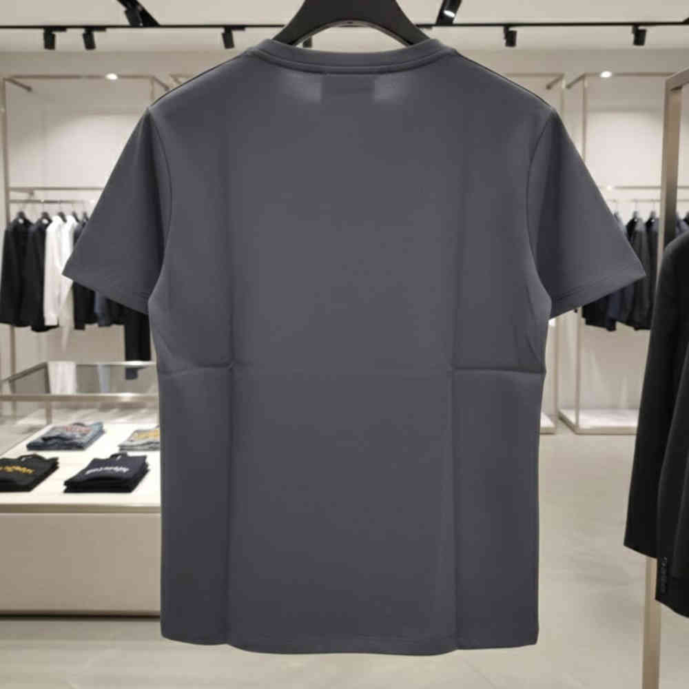 Balmain Clubwear Grey Premium Quality T-shirt-2