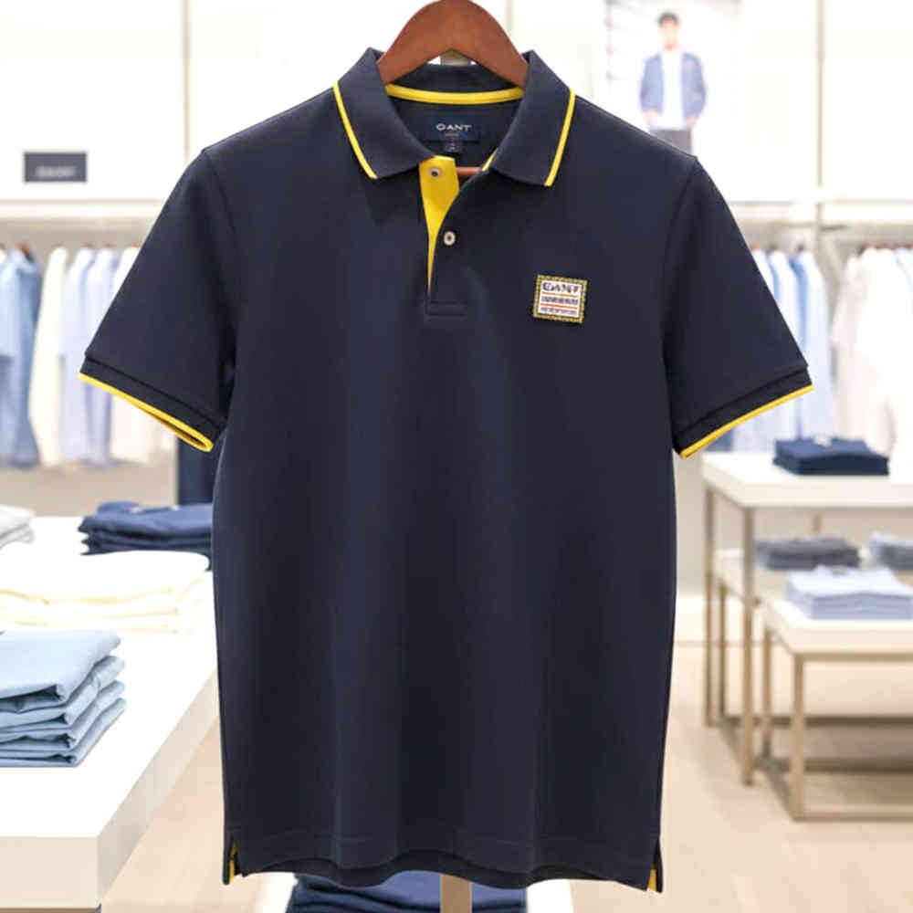 Gant Blue Premium Quality T-shirt-1