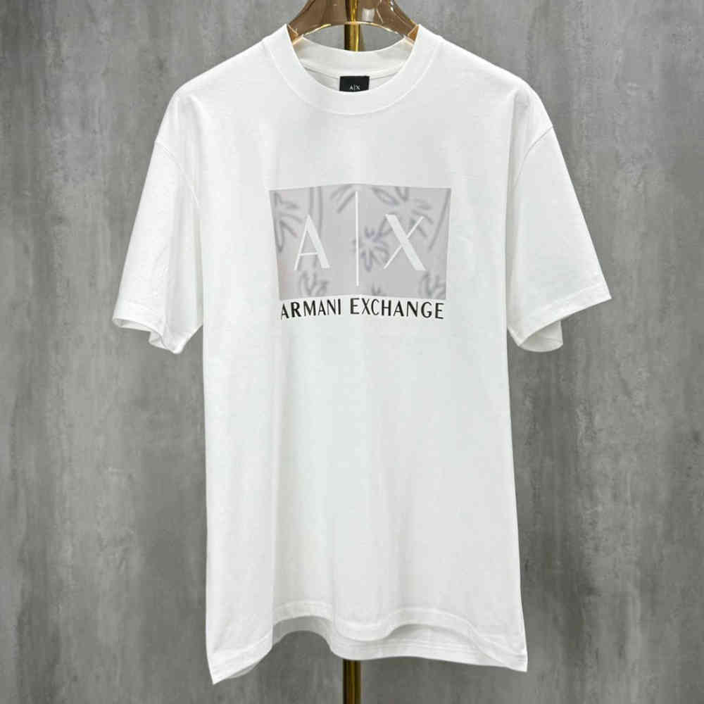 White Armani Exchange Black Premium Quality T-shirt