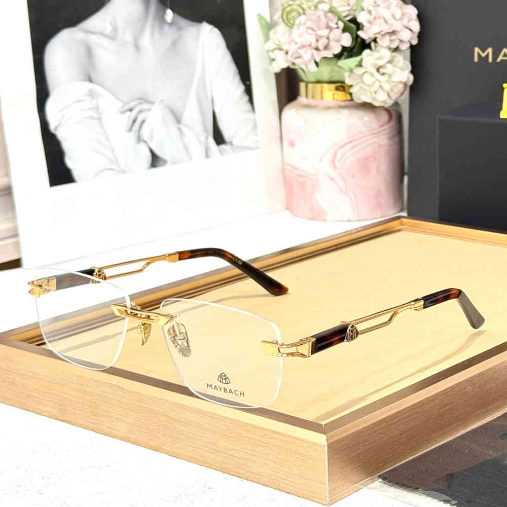 Brown Maybach Black Luxury Sunglasses