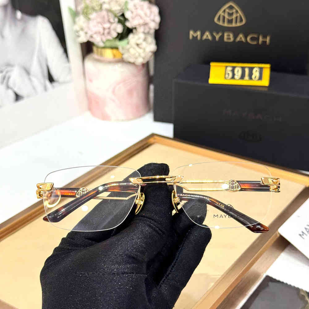Maybach Brown Luxury Sunglasses-thumb-2