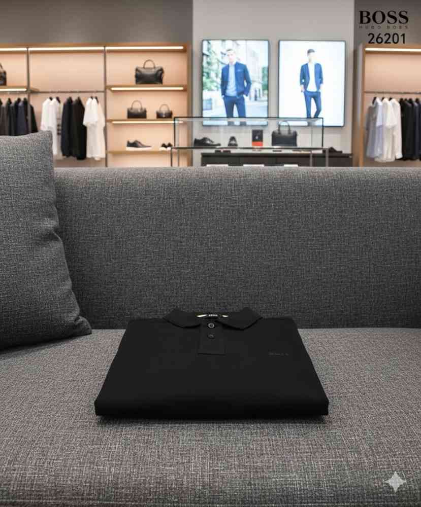 Hugo Boss Black Premium Quality Polo Tees-4