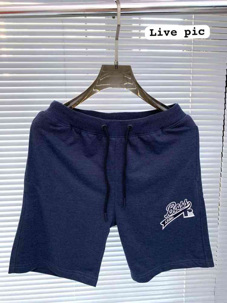 Boss Blue Premium Quality Men's Shorts-thumb-3