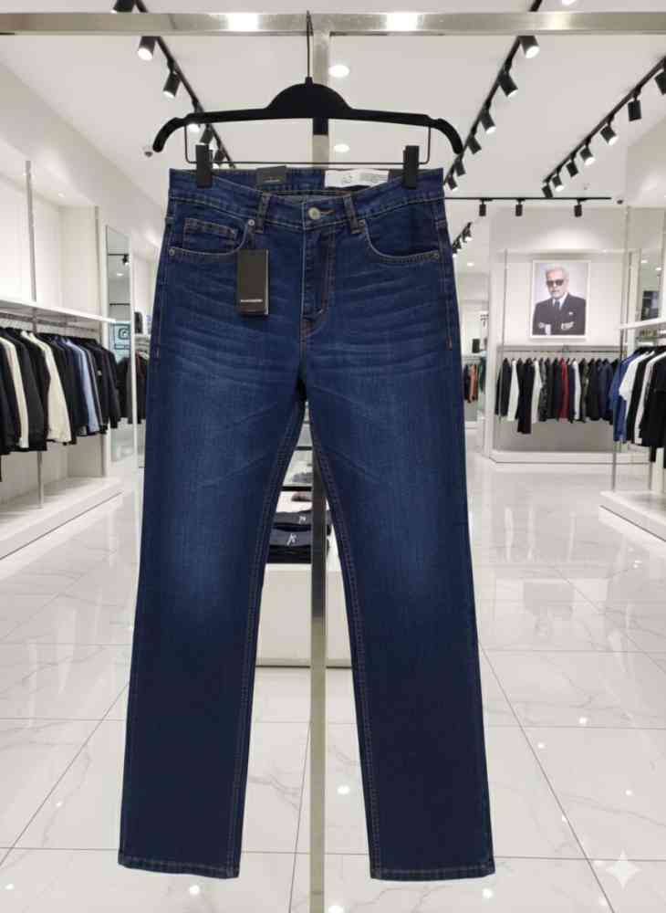 Karl Lagerfeld Dark Blue Premium Quality Jeans-thumb-0