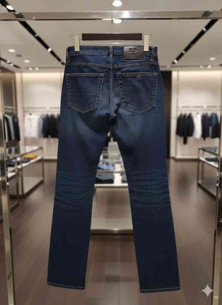 Dolce & Gabbana Dark Blue Premium Quality Jeans-2