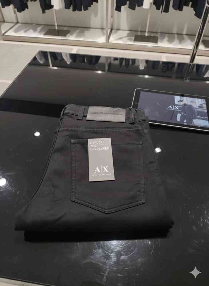 Armani Exchange Black Premium Quality Jeans-4