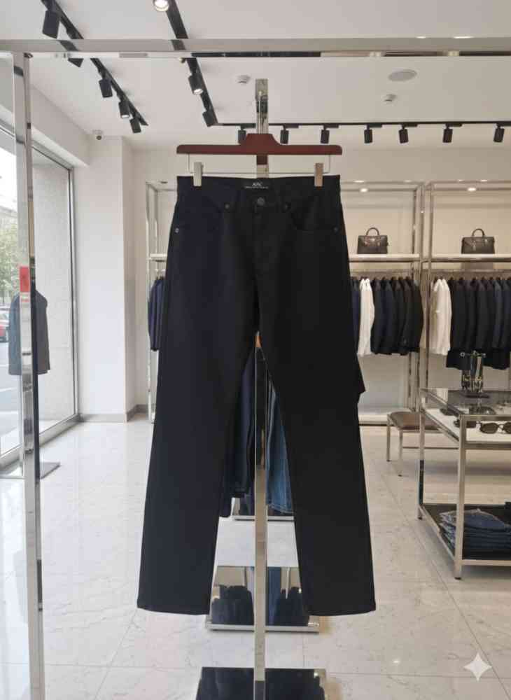 Armani Exchange Black Premium Quality Jeans-1