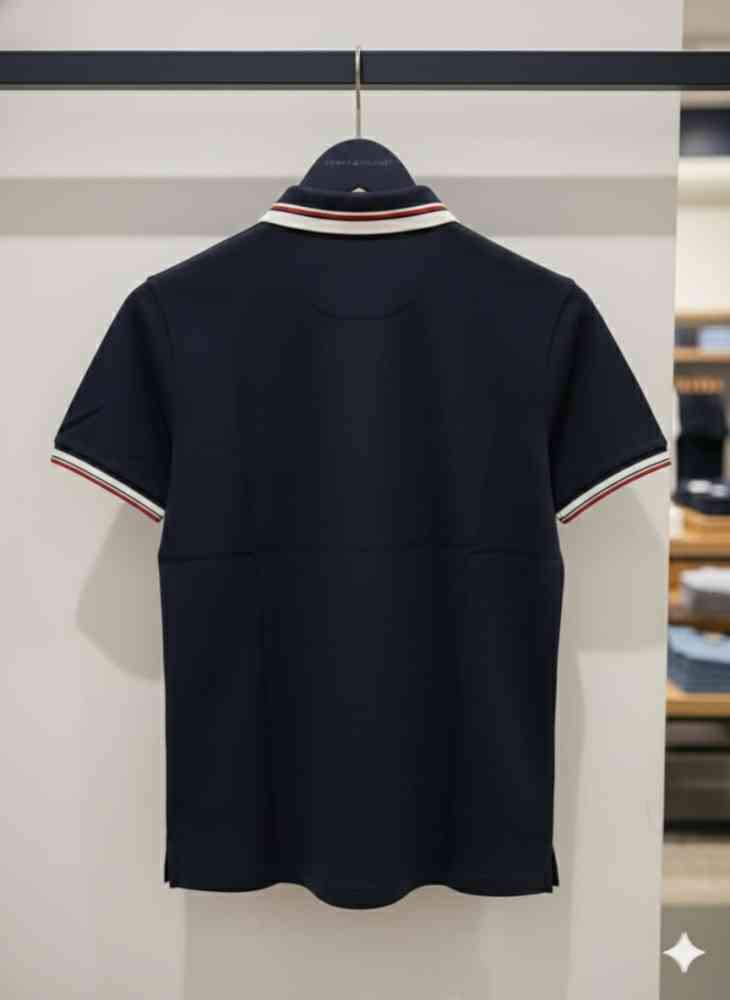 Tommy Hilfiger Black Premium Quality Tees-3