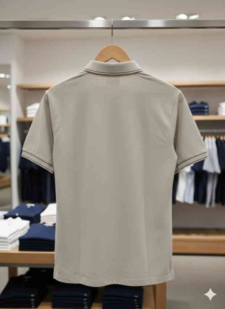 Gant Grey Premium Quality T-shirt-3