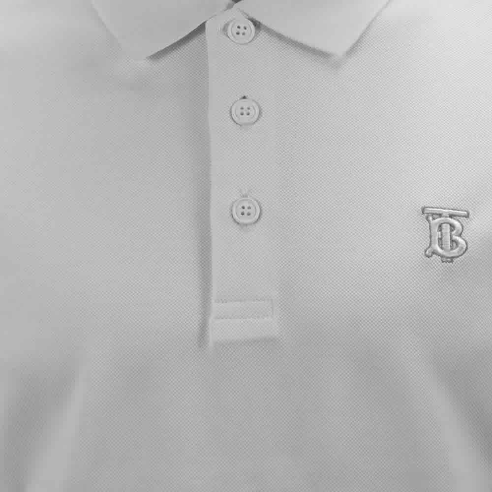 Burberry TB Embroidered White Premium T-shirt-thumb-4