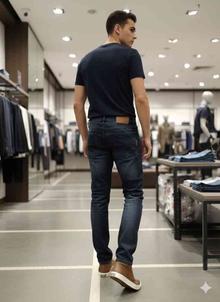 Armani Exchange Blue Premium Quality Jeans-4