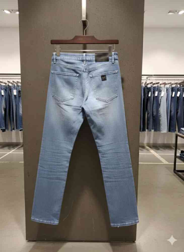 Armani Exchange Light Blue Premium Quality Jeans-2