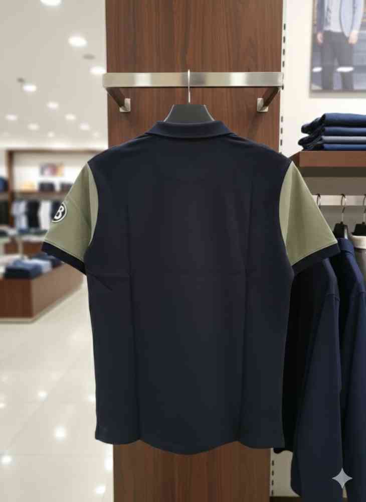Hackett Navy Blue Premium Quality Polo T-shirt-4