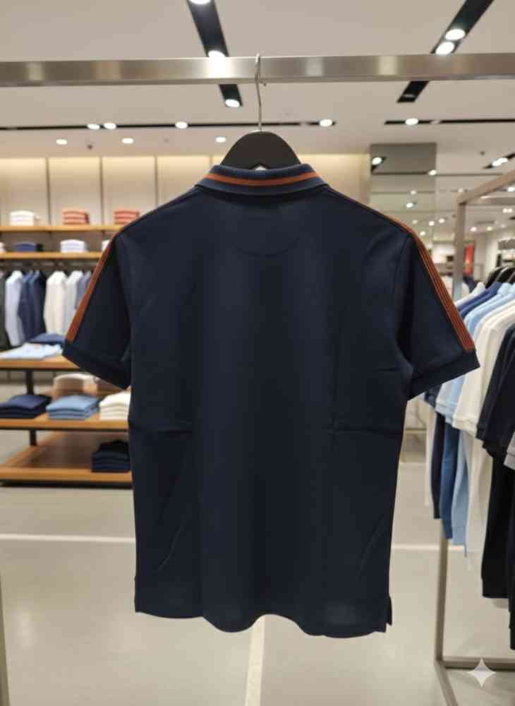 Hackett Blue Premium Quality Polo T-shirt-3