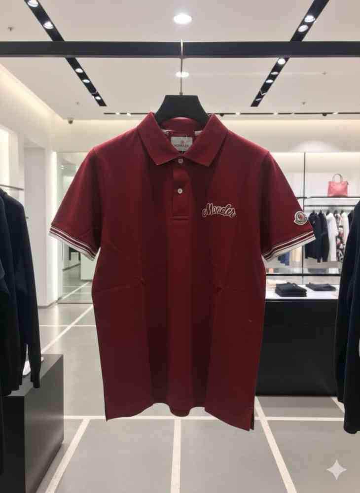 Moncler Wine Premium Quality T-shirt-thumb-3