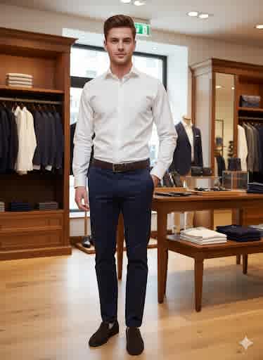 Hackett White Premium Quality Shirt-thumb-0