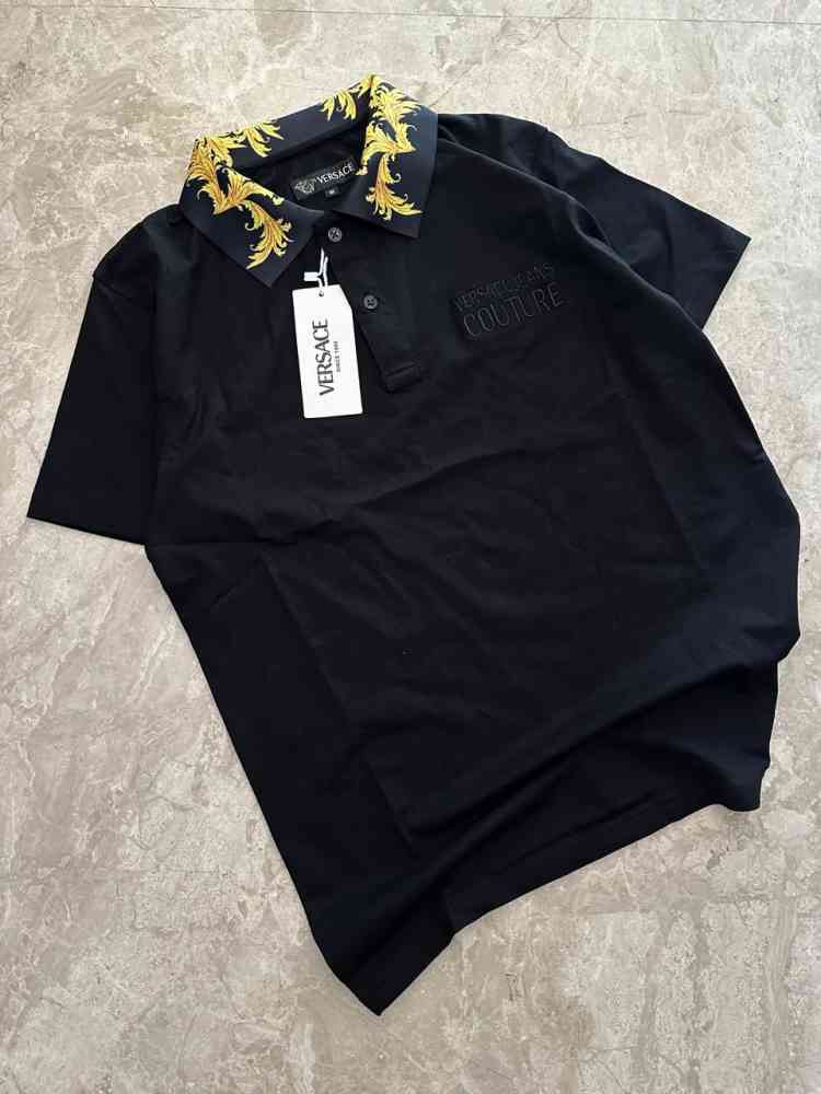 Versace Black Premium Quality T-shirt-thumb-2