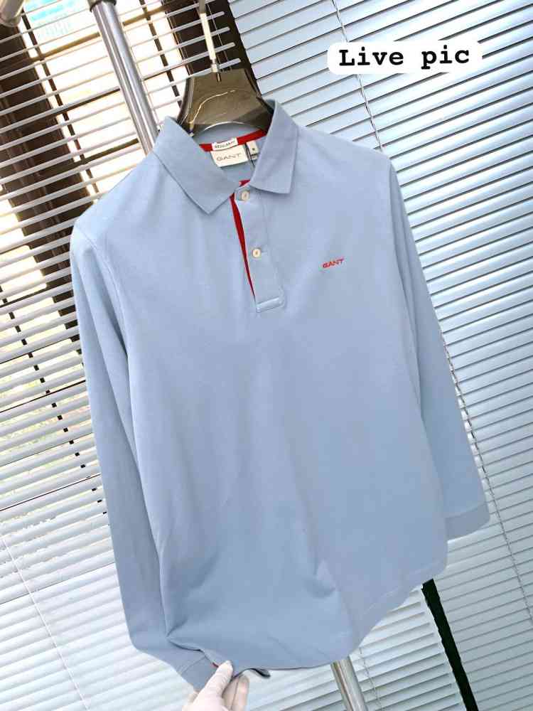 Gant Blue Premium Quality T-shirt-5