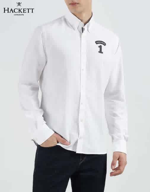 White Hackett Black Premium Quality Shirt