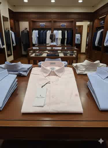 Brooks Brothers Pink Premium Cotton Shirt-thumb-3