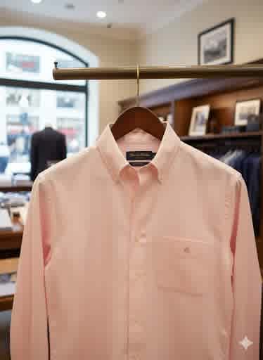 Brooks Brothers Pink Premium Cotton Shirt-thumb-2