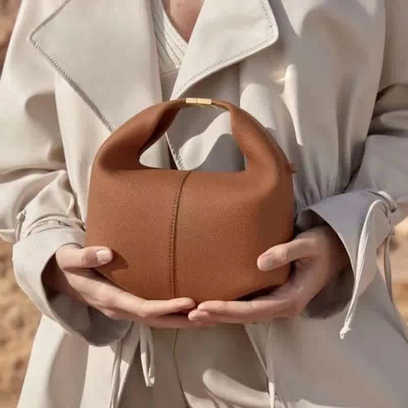 Polene Beri Brown Satchel Handle Bag-thumb-0
