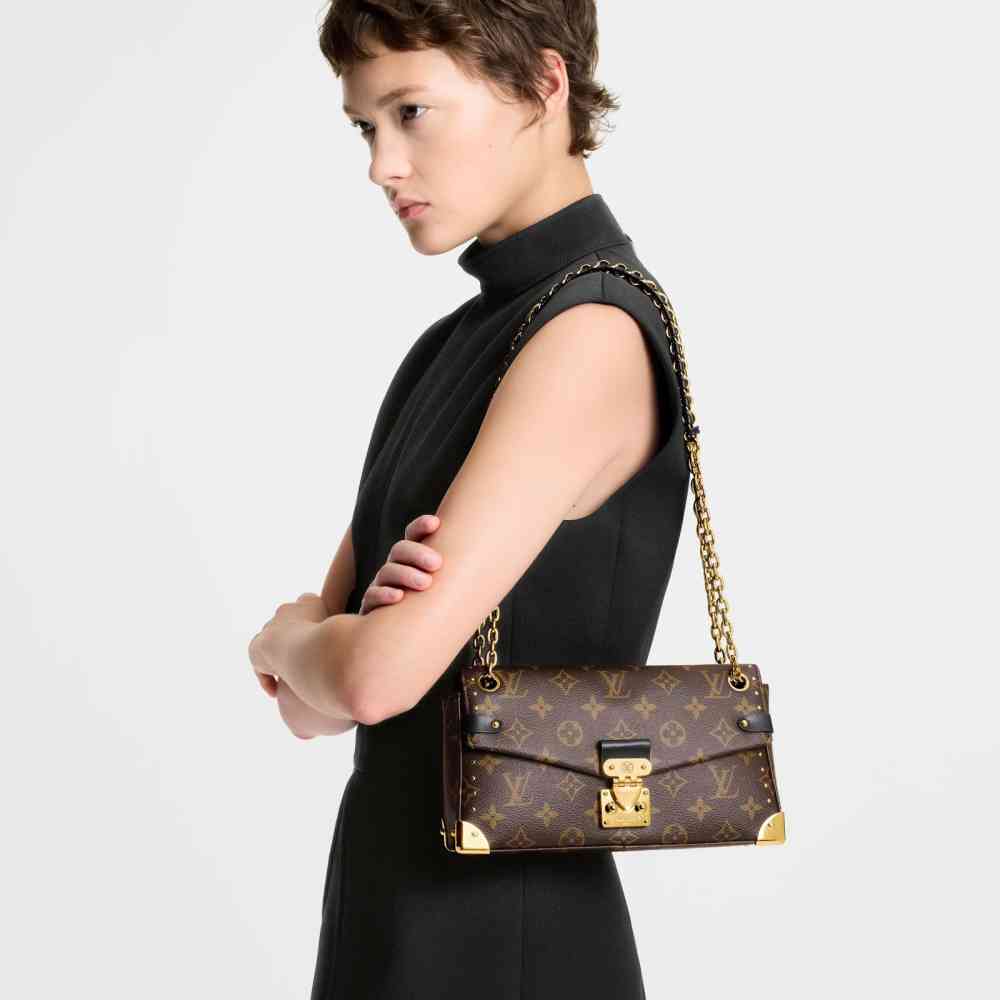 Louis Vuitton Brown Premium Quality Sling Bag-thumb-1