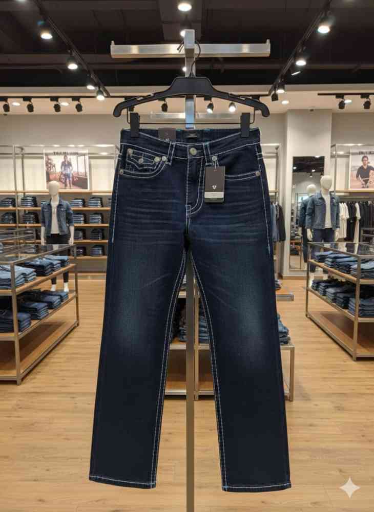 Dark Blue True Religion Blue Premium Quality Denim Jeans