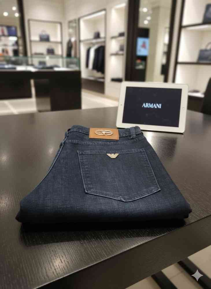 Emporio Armani Blue Premium Quality Jeans-thumb-4