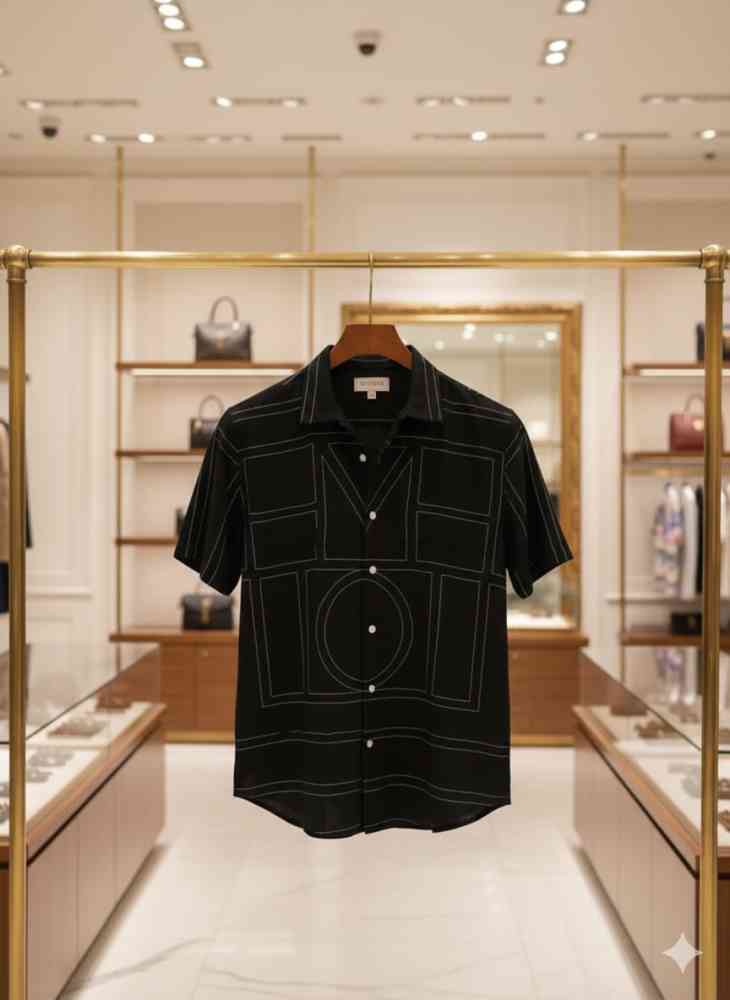 Gucci Printed Premium Quality Short Sleeve Shirt-thumb-2