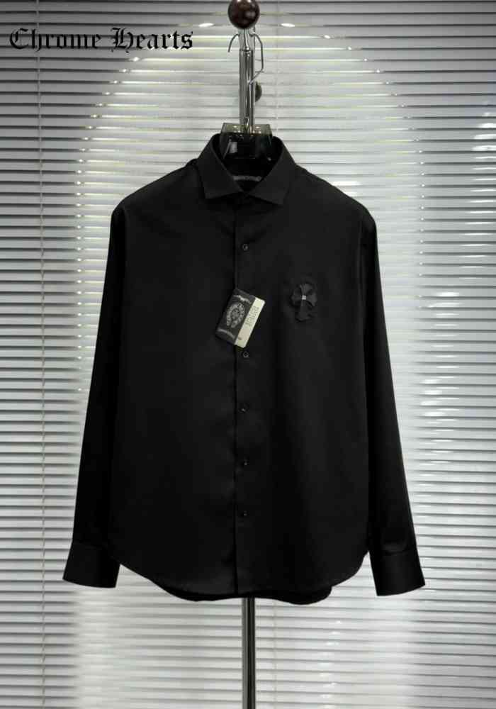Black Chrome Hearts Brown Premium Quality Shirt