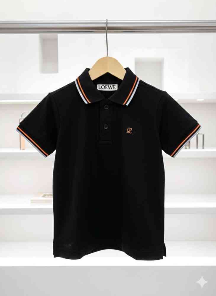 Black Loewe Brown Kids Premium Quality T-shirt