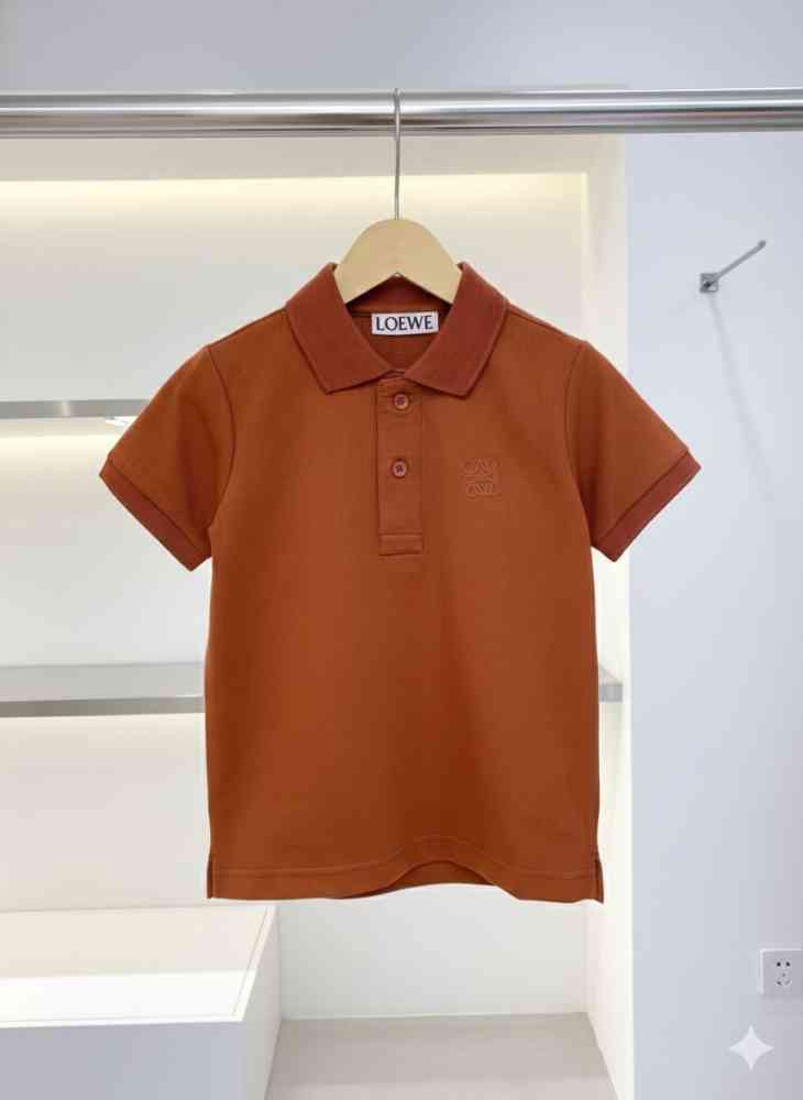 Loewe Brown Kids Premium Quality T-shirt-thumb-0