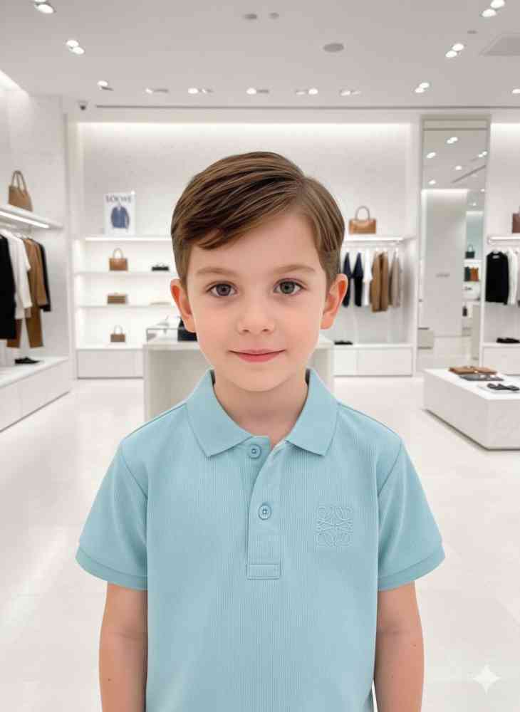 Loewe Sky Blue Kids Premium Quality T-shirt-thumb-1
